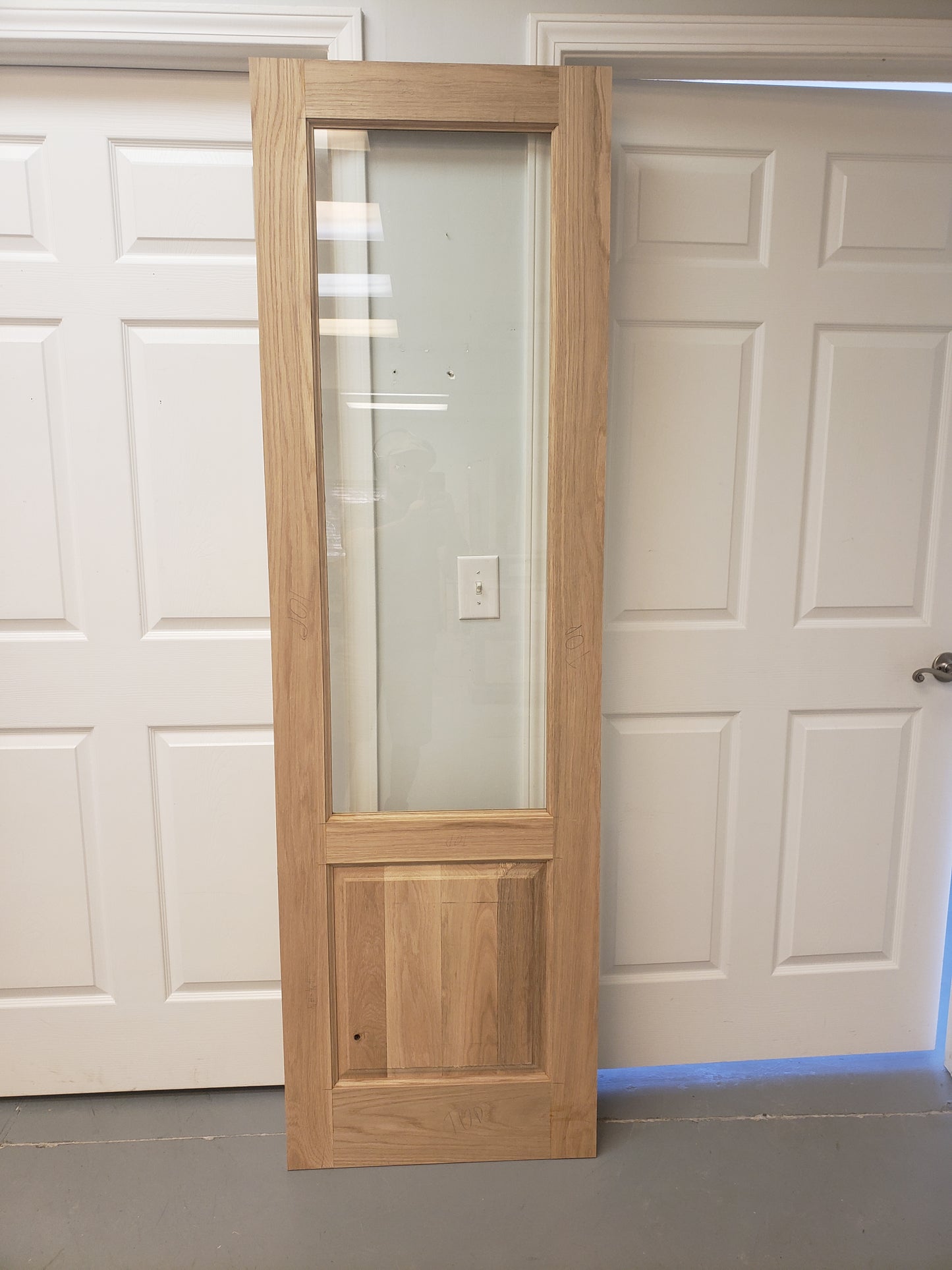 Low Half Lite Raised Panel Door