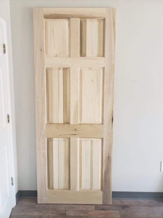 Solid wood door