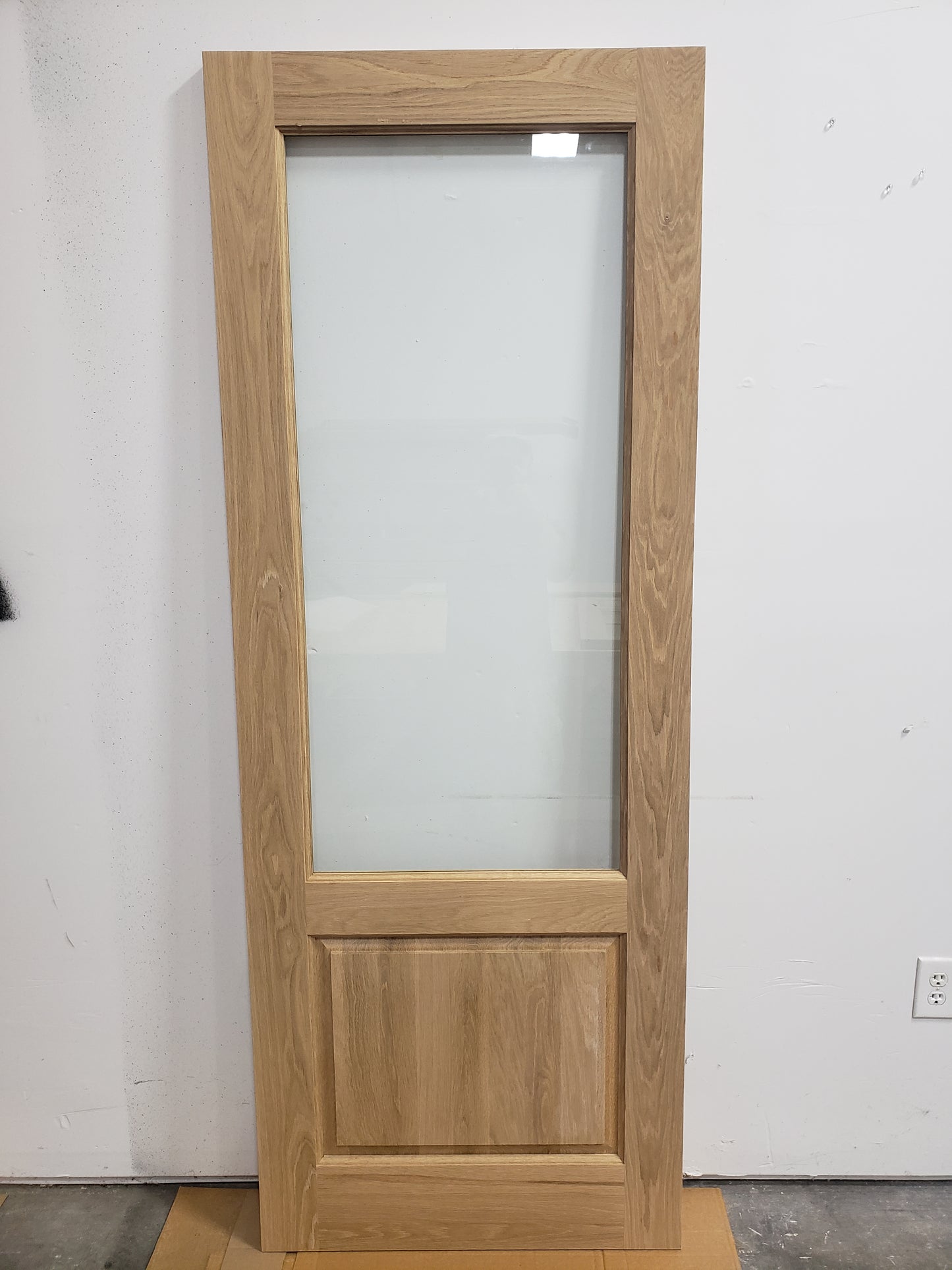 Low Half Lite Raised Panel Door