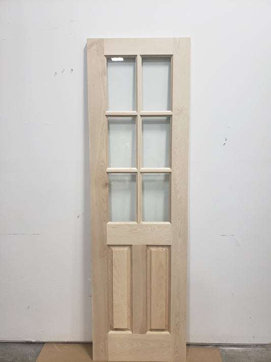 Six Lite Double Raised Panel Door