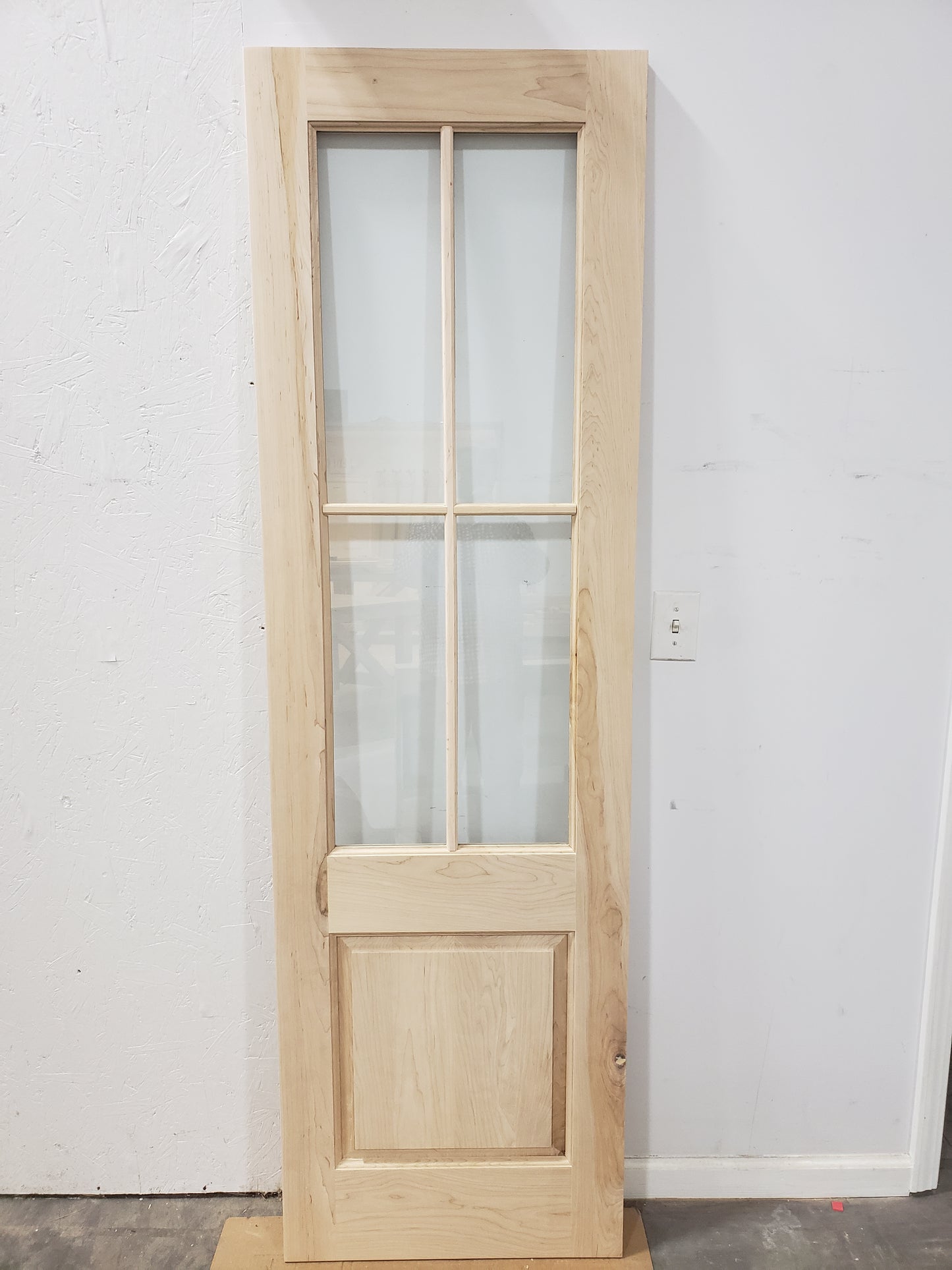 Four Lite Raised Panel Door