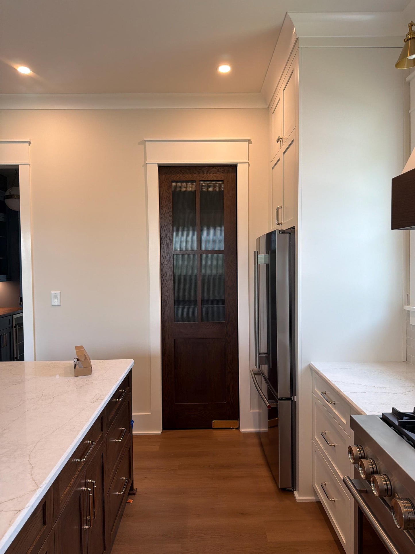 Four Lite Glass Shaker Panel Door | Modern & Transitional Interior Design