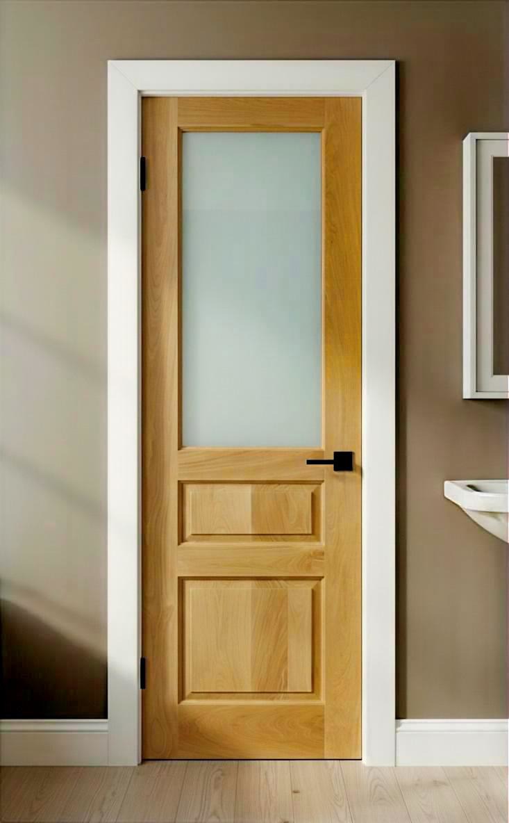 Half Lite Double Raised Panel Door