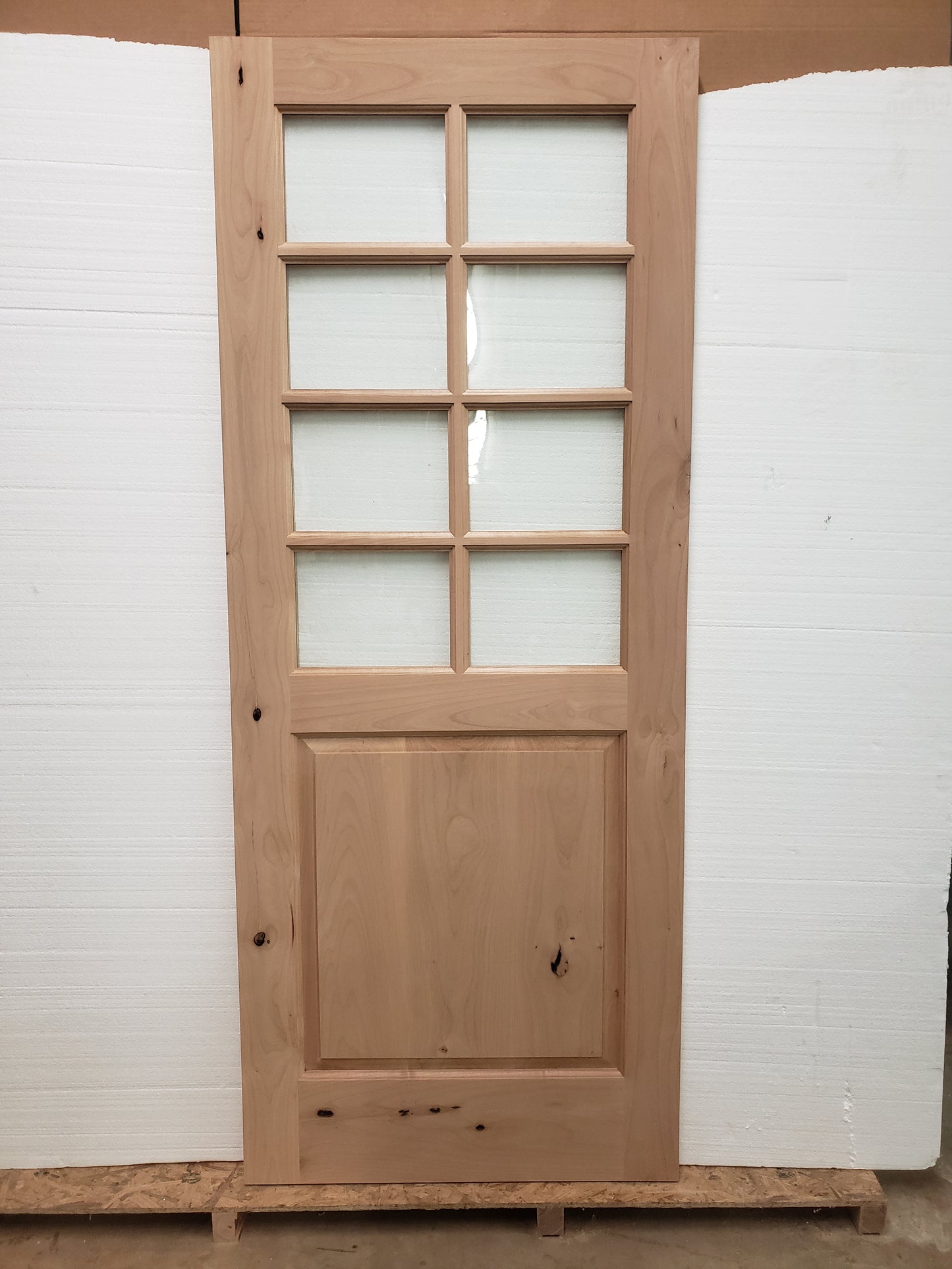Eight Lite Raised Panel Door